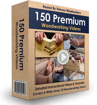 Free Bonus #2: 150 Premium Woodworking Training Videos